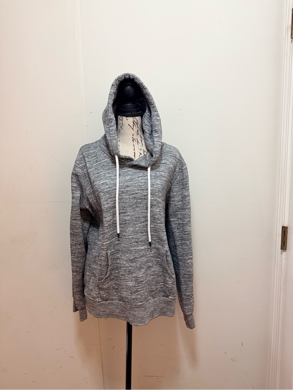 Reflex Heather Gray Hooded Pullover Sweater